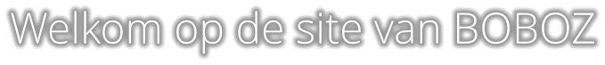 Welkom op de site van BOBOZ